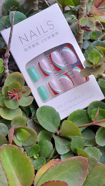 Velvet Twilight Matte Nail Extensions