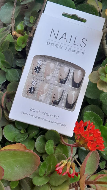 Midnight Matte Magic Premium Fake Nails Kit